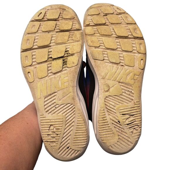 NIKE AIR MAX OKETO ATHLETIC SHOES WOMENS SIZE 6.5 DARK GRAY RAINBOW SWISH SCHOOL - Picture 10 of 11